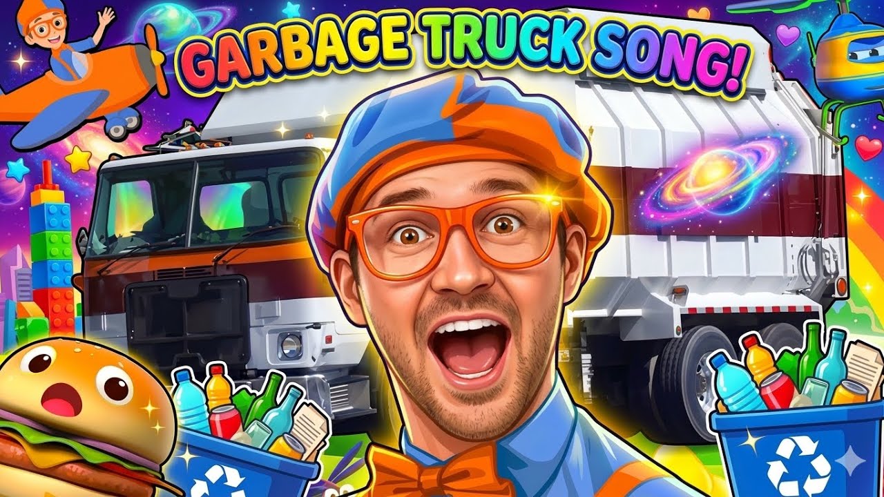 The Garbage Truck Song By Blippi 🎶 Song For Kids