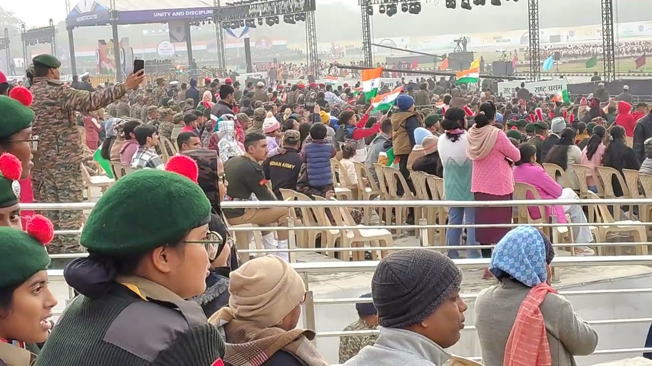 Pradhanmantri sri Narendra Das Modi DG NCC Delhi karipa ground cdt ka utsaha barate huye🥰🥰