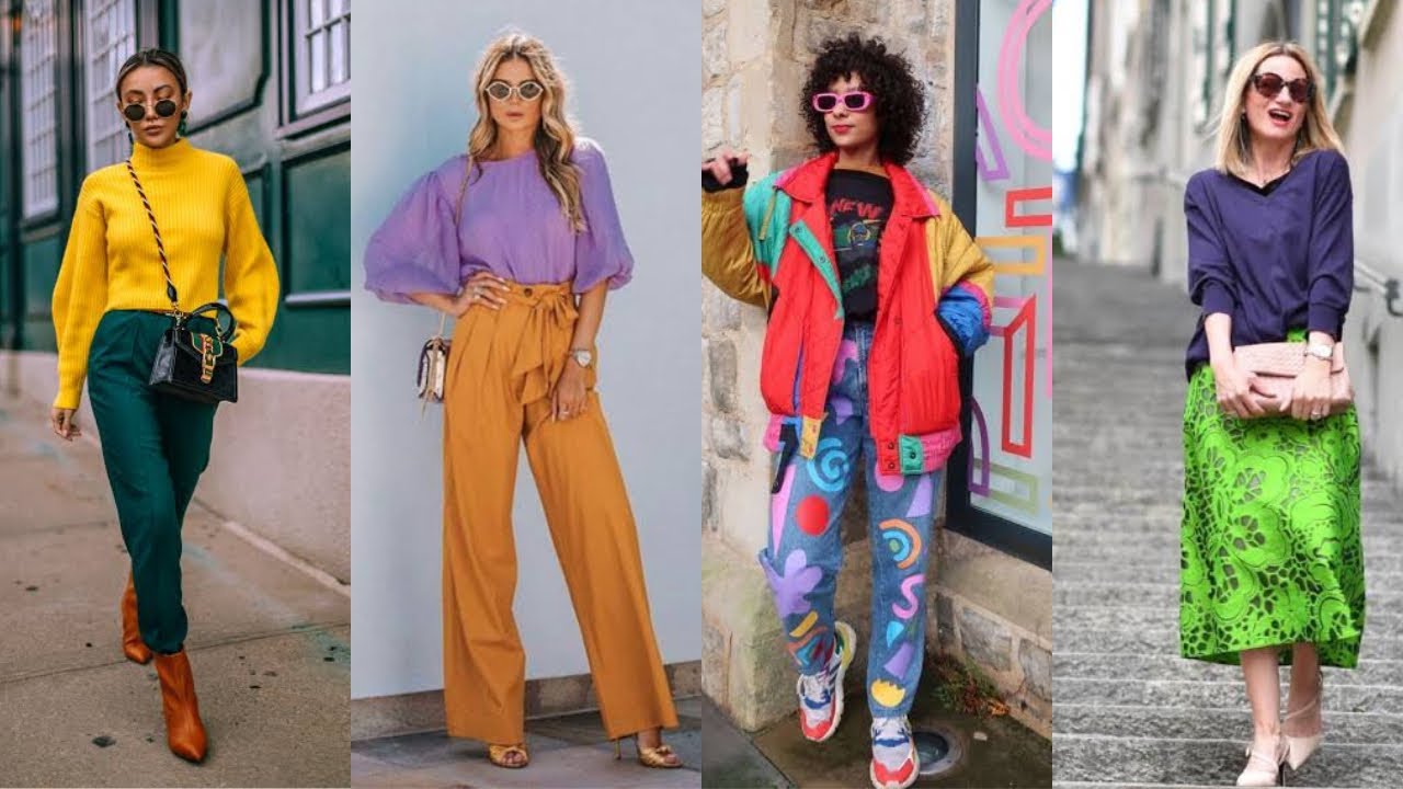Best Fashion Trends 2025/26//Stylish colour full and Trendy Outfits for women// #outfitideas 
