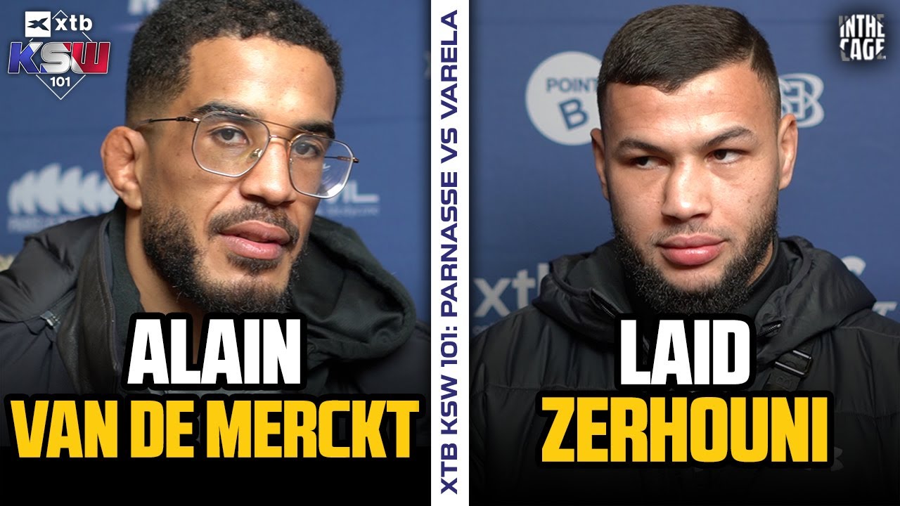 Alain Van De MERCKT vs Laid ZERHOUNI przed XTB KSW 101 - 