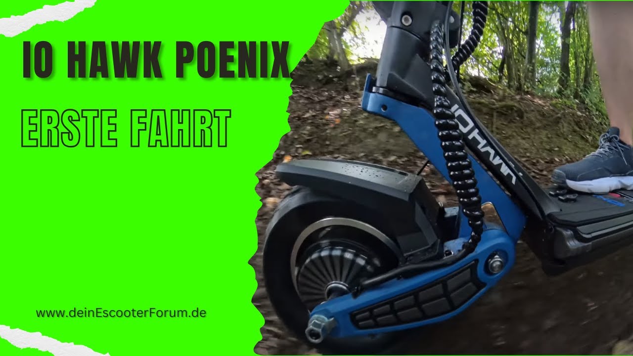Io Hawk Phoenix , Erste Fahrt , Offroad Strecke + Smaltalk geilste Federung EVER 😍
