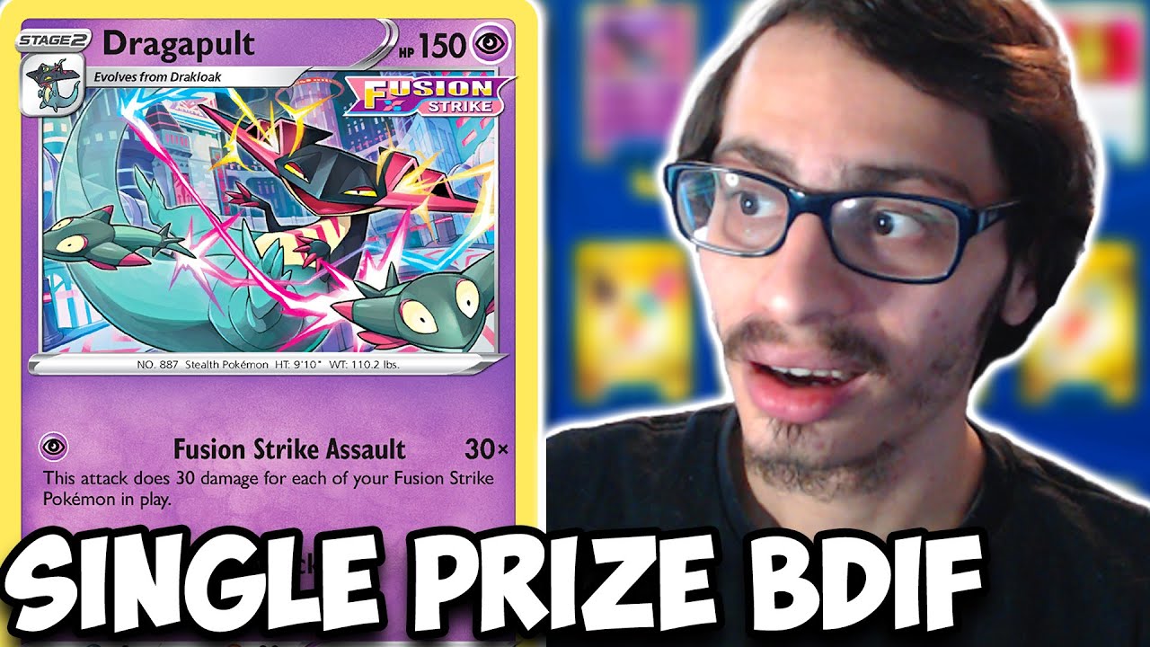 New Best Single Prize Deck?! Fusion Strike Dragapult Deck! Genesect is OP Fusion Strike PTCGO