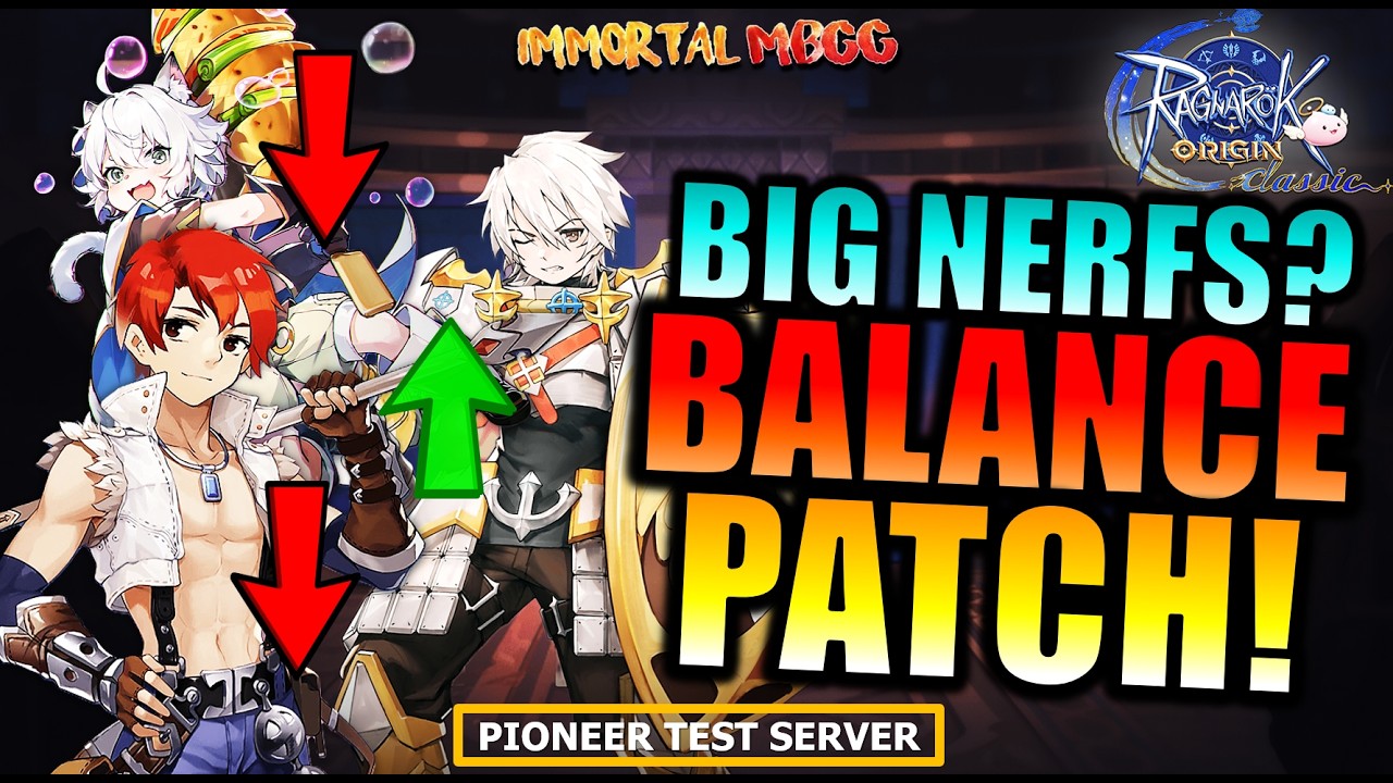 БАЛАНСНЫЙ ПАТЧ УЖЕ БЛИЗКО!! - RAGNAROK ORIGIN CLASSIC
