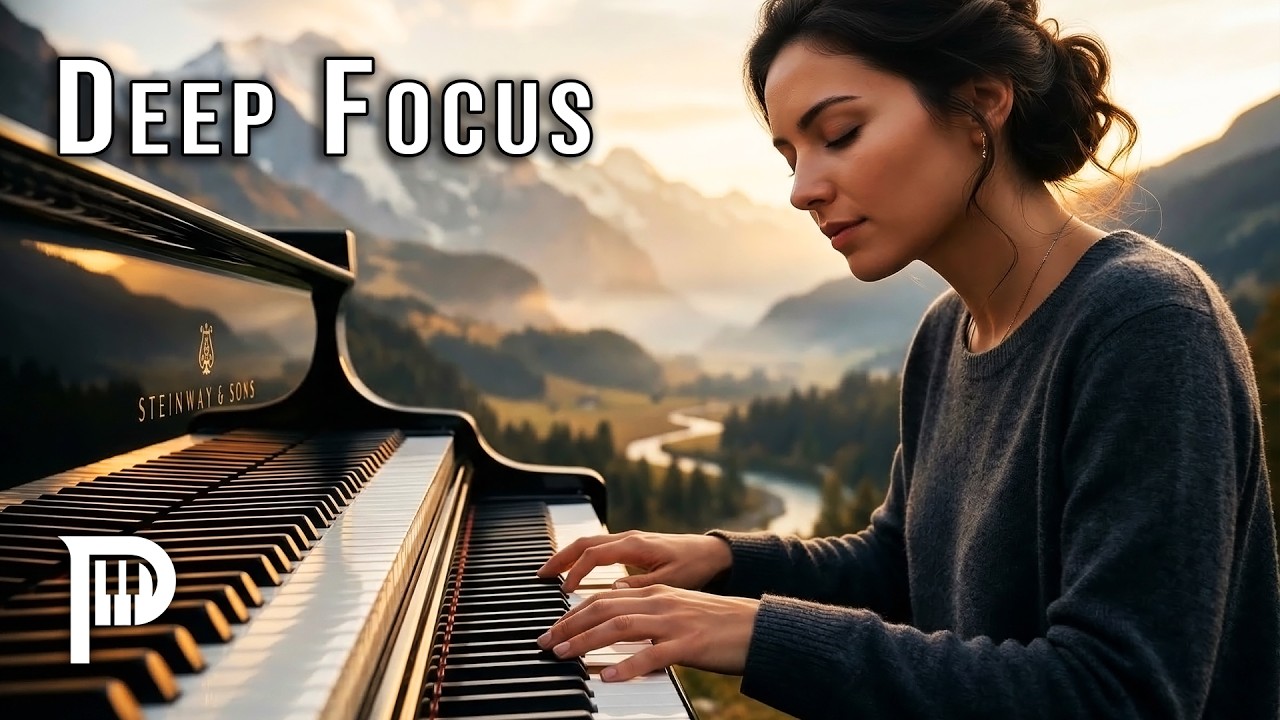 Deep Focus Piano – Soft Felt Piano for Work & Study