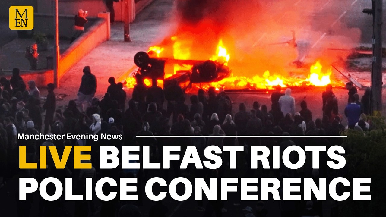 WATCH LIVE: Northern Ireland Police hold press conference following VIOLENT UNREST in Belfast