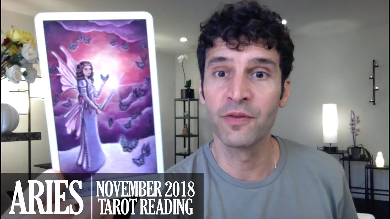 ARIES November 2018 - Extended Monthly Intuitive Tarot Reading by Nicholas Ashbaugh