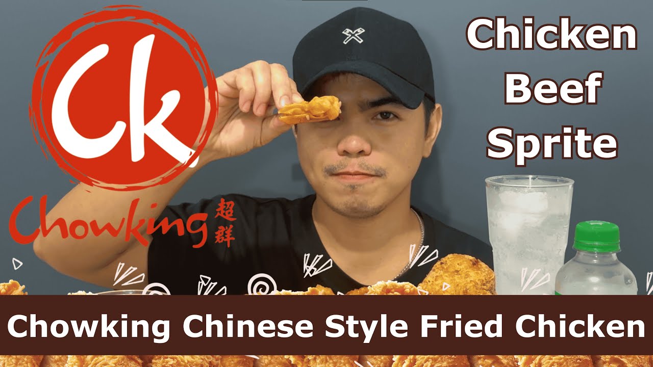 CHOWKING CHINESE STYLE FRIED CHICKEN and SIOMAI BEEF CHAO FAN MUKBANG | ASMR