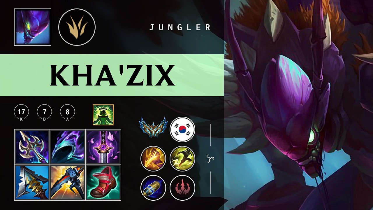 Kha'Zix Jungle vs Viego - KR Challenger Patch 26.05