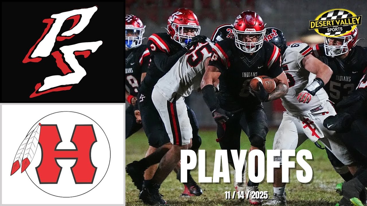 CIF SS FOOTBALL PLAYOFFS 2025: PALM SPRINGS VS HART 11/14/25