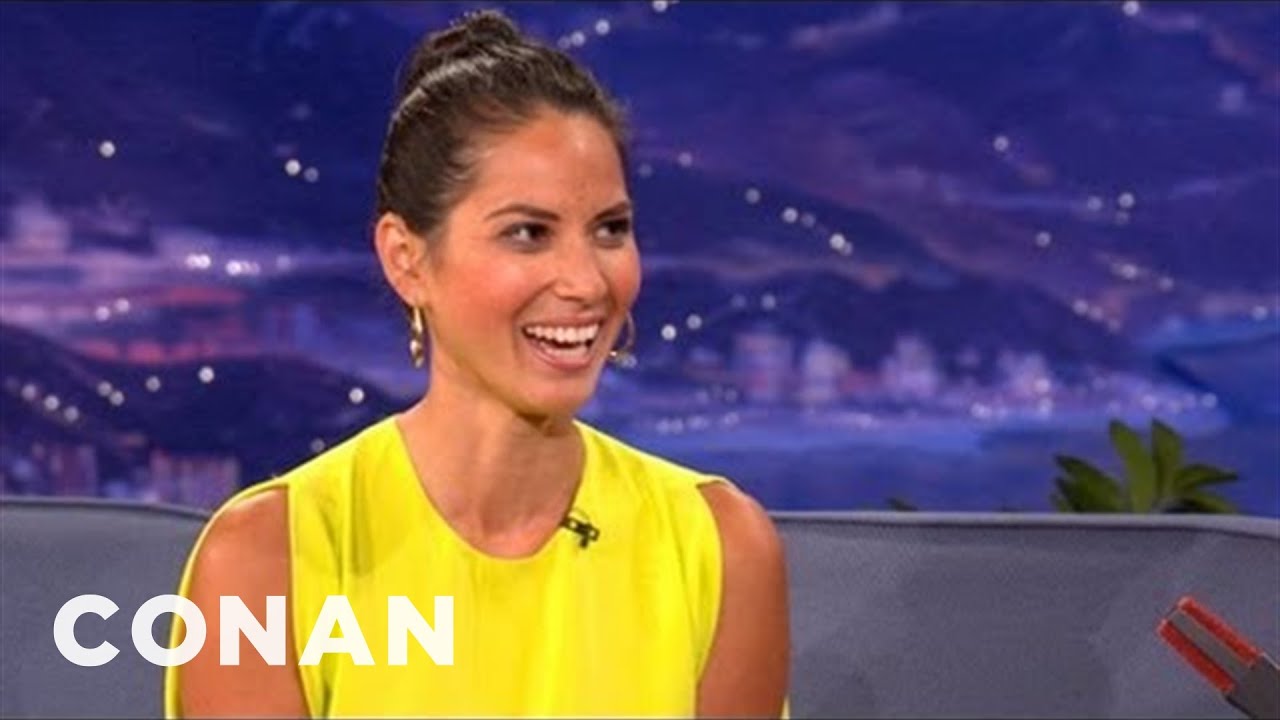 Olivia Munn: Paparazzi Dissed My Mom | CONAN on TBS