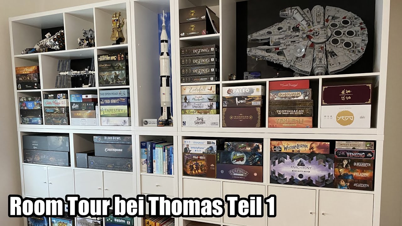 Room Tour bei Thomas mit seinen Top Spielen - Teil 1