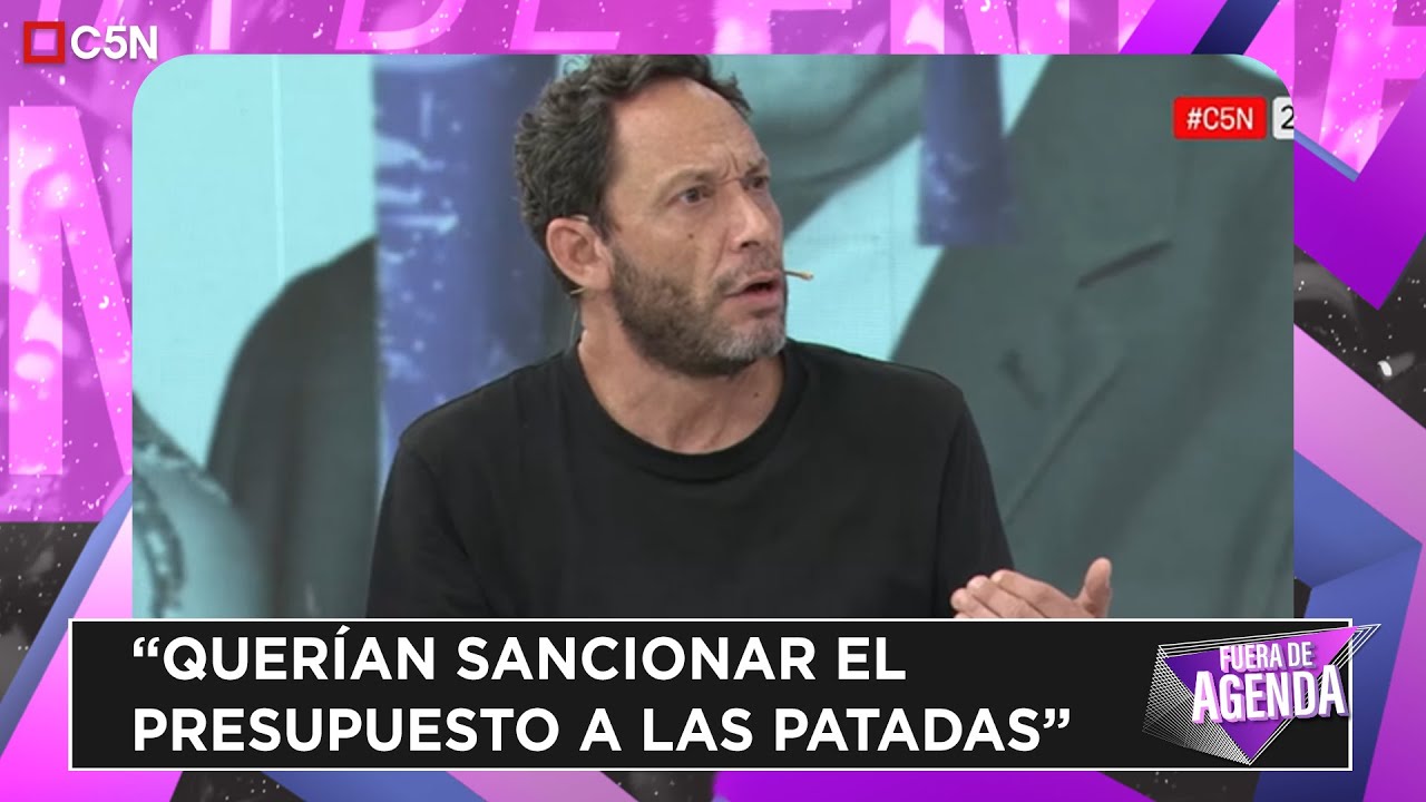 El DIPUTADO Maximiliano FERRARO en FUERA DE AGENDA