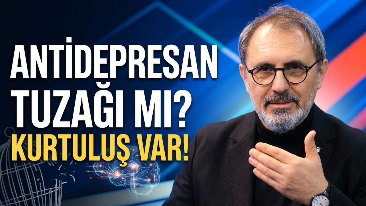 Antidepresan tuzağından kurtuluş var mı? Hakan T&uuml;rk&ccedil;apar anlatıyor.