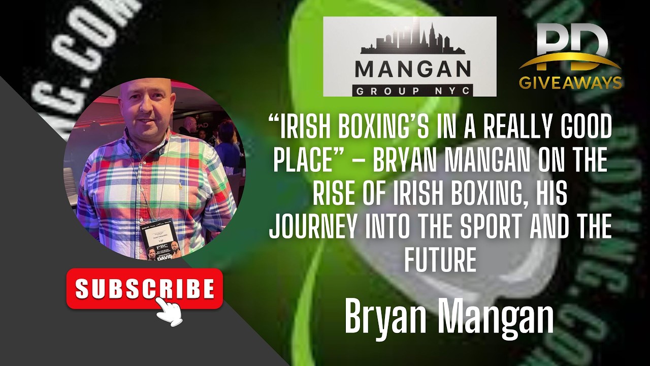 “IRISH BOXING’S IN A REALLY GOOD PLACE” – BRYAN MANGAN ON THE RISE OF IRISH BOXING, FUTURE & MORE