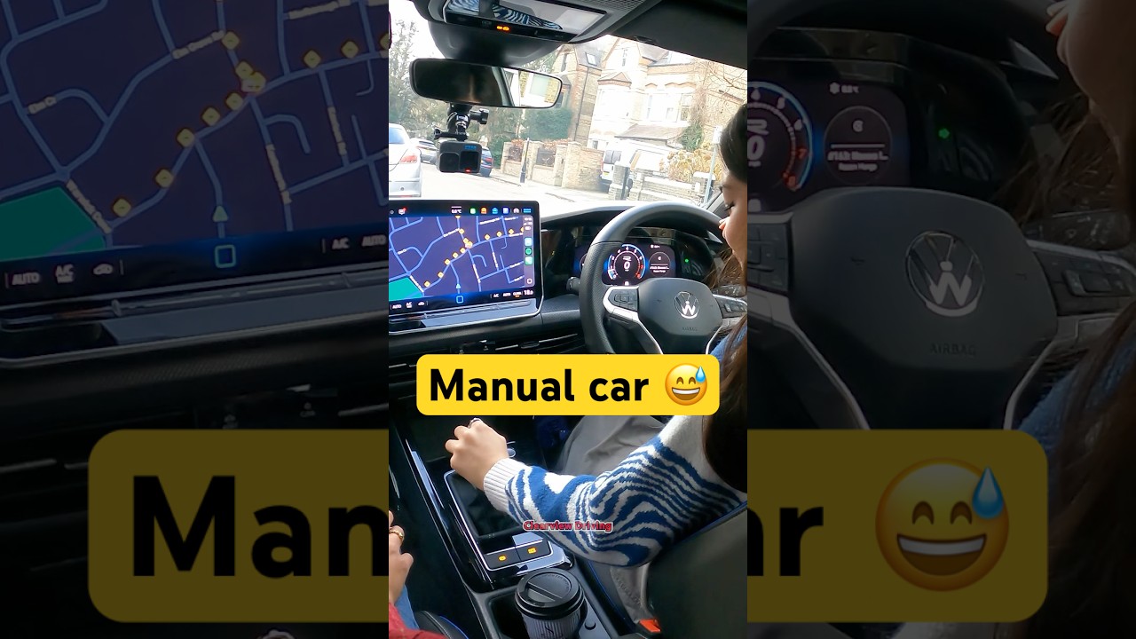 Has this happened to you? 🤣😭 #driving #car #learn #funny #london #manual #gear #pov
