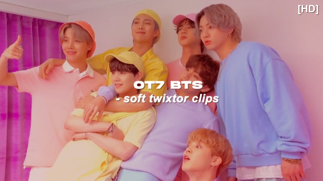 soft/cute ot7 bts twixtor clips for editing