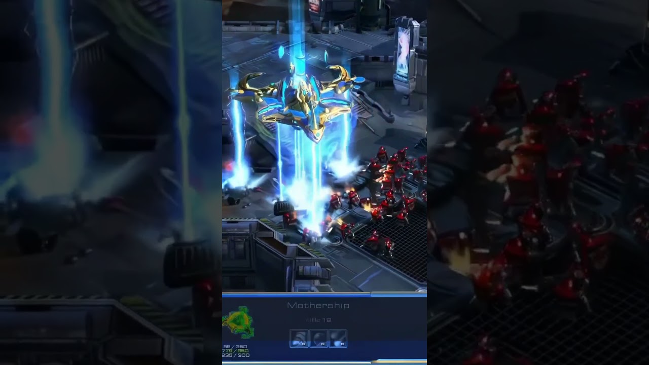 Каким был Mothership протоссов в Alpha StarCraft 2