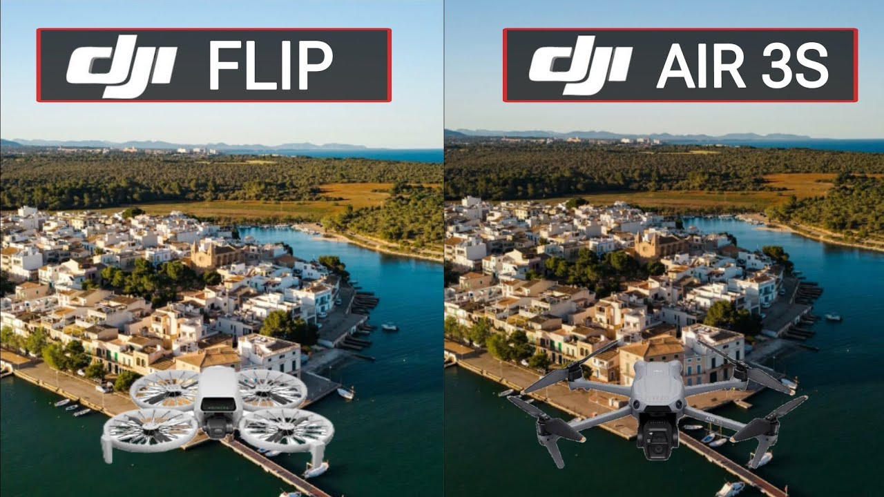 Dji Flip VS Dji Air 3S Camera test Comparison