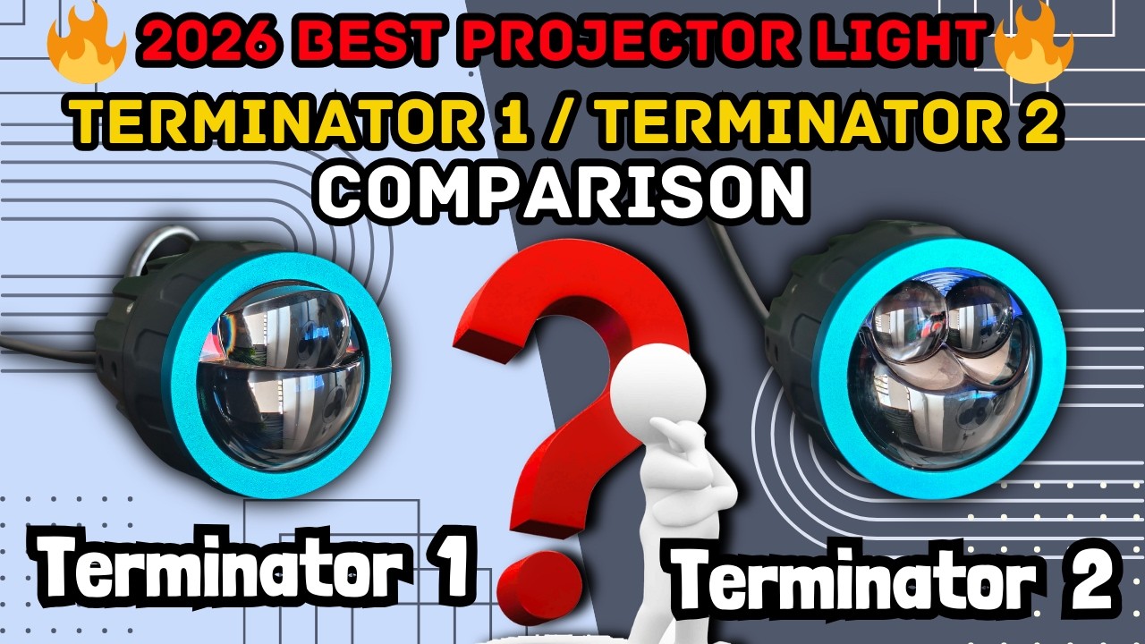 LiuHJG Terminator 1 vs Terminator 2 | LiuHJG Terminator Lights | LiuHJG Terminator Projector Lights