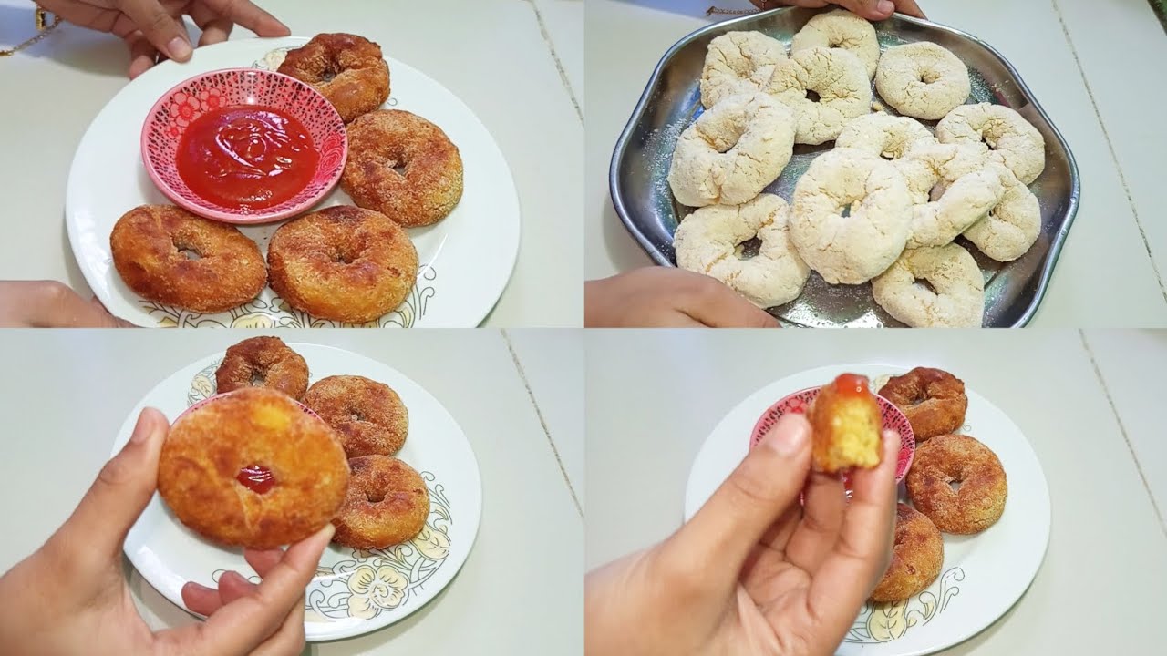 চিকেন ডোনাট মাস জুড়ে সংরক্ষণ পদ্ধতি সহ | ইফতার রেসিপি⁉️How to make Chicken donuts |(Ramadan special)