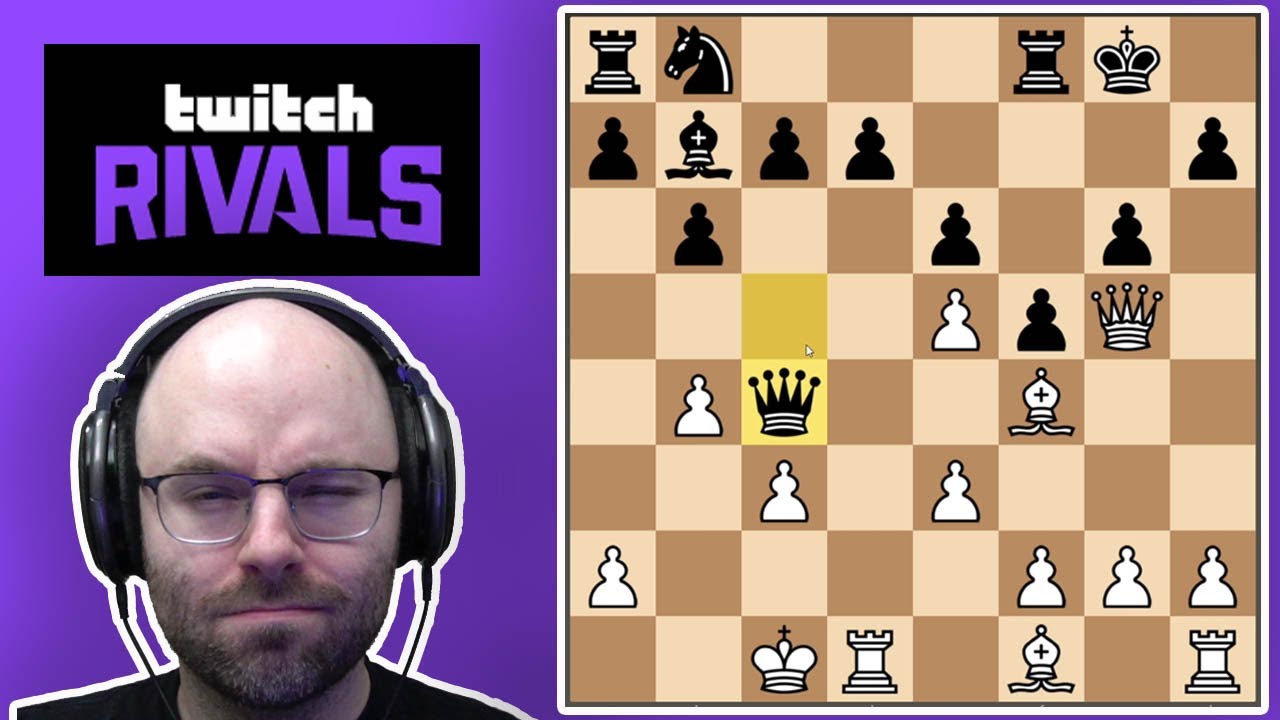 Twitch Rivals CHESS: Round 3 vs Ludwig