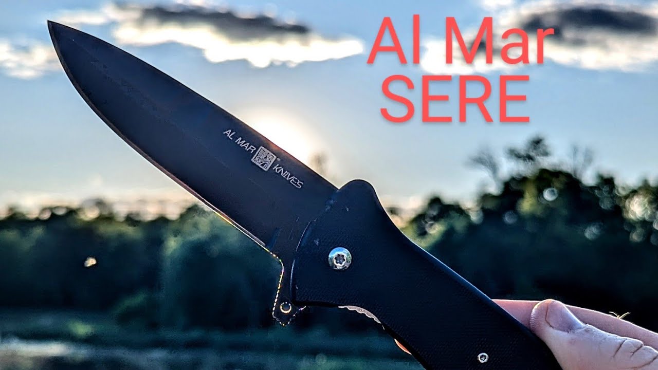 Al Mar SERE Taiwan T36 S35VN Steel - The Most Tactical Knife Yet?