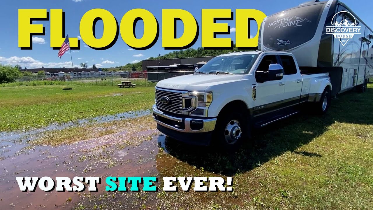 RV Life | Water Leaks & Flooded RV Sites | Camping in Michigan