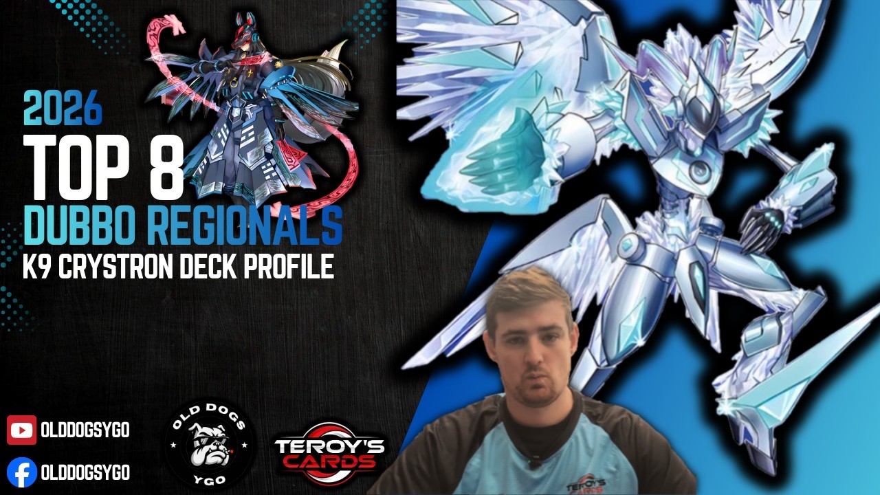 TOP 8! TOTAL TABLETOP REGIONAL| K9 Crystron Deck Profile | Liam Fardell 2026!