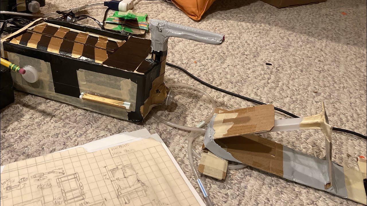 How to make a ￼Ghost busters Air pressure ghost trap.