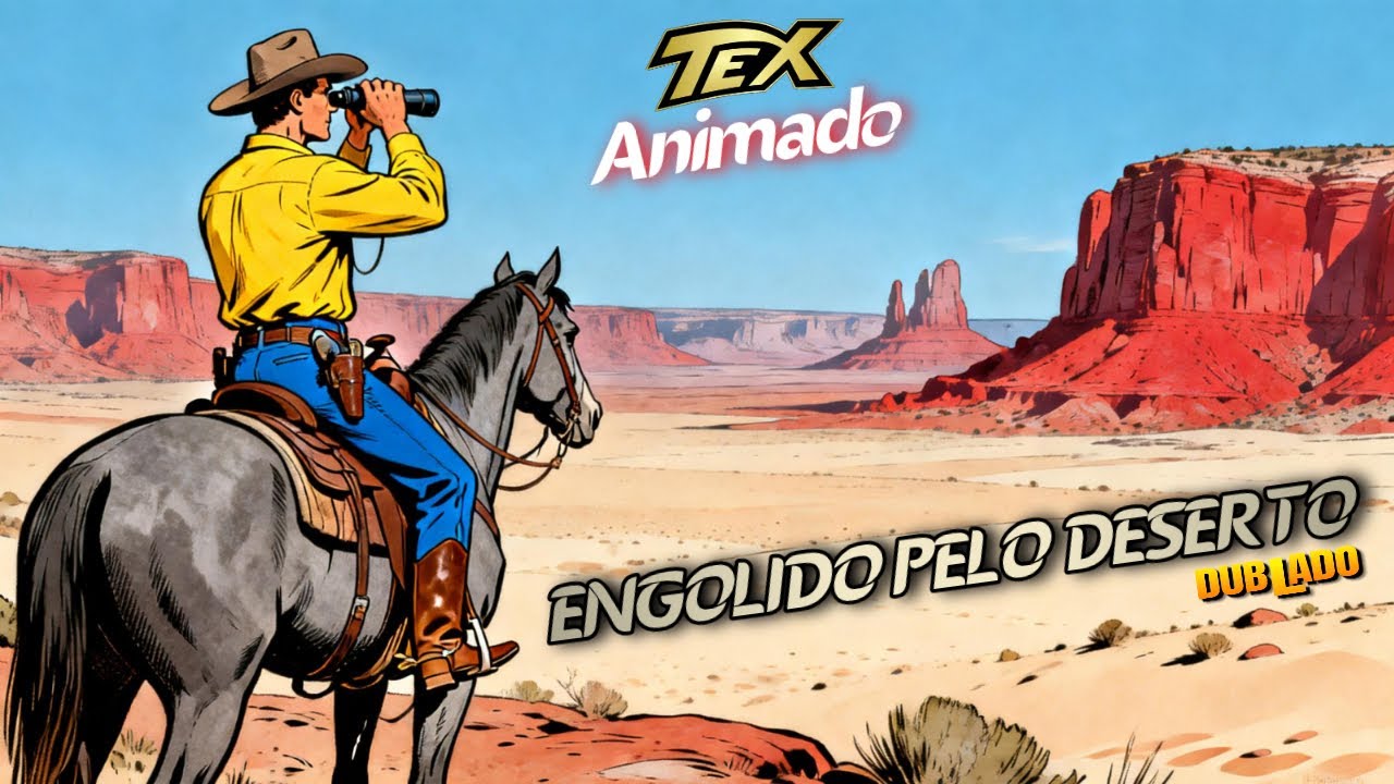 Tex Engolido pelo deserto -ANIMADO-  -DUBLADO-
