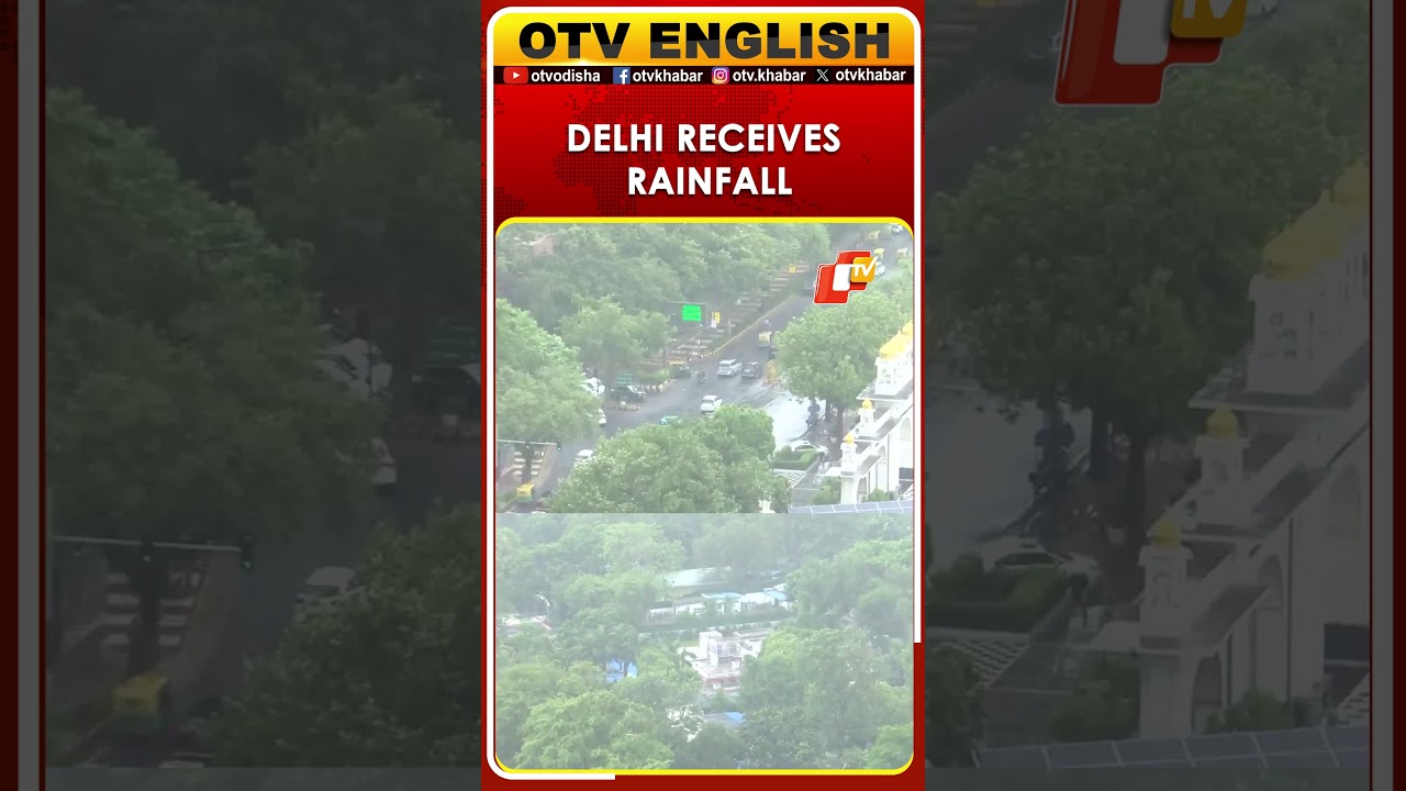 Rainfall Hits Delhi After Intense Duststorm Near RML Hospital