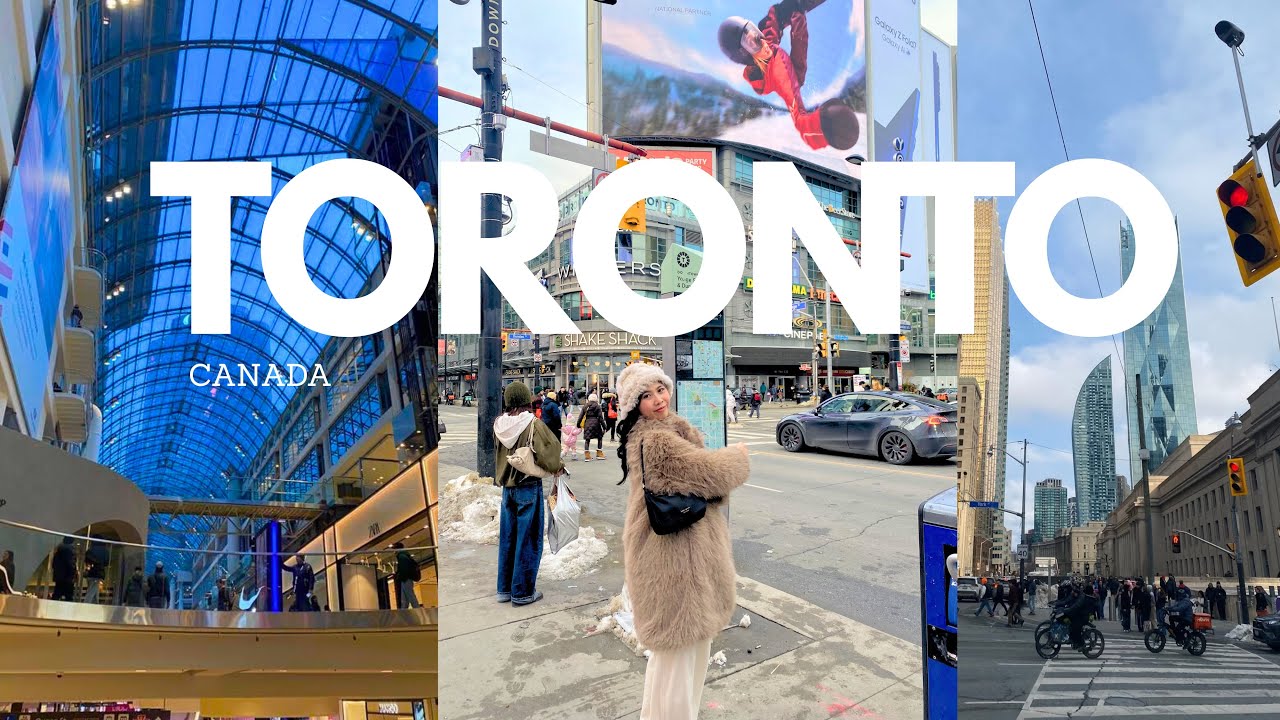 TORONTO VLOG| My First Time in Toronto! 🇨🇦
