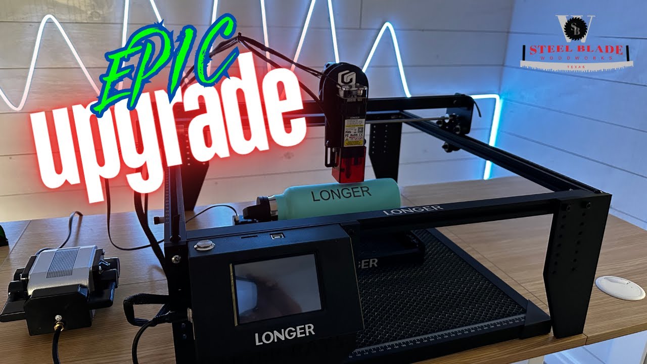 ЛАЗЕР LONGER RAY5 10 Вт — лучшее бюджетное обновление аксессуаров для лазера!