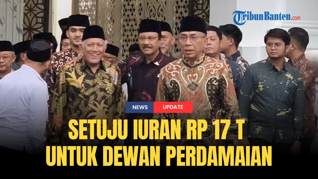 🔴Alasan Setujui Iuran Dewan Perdamaian, Ketum PBNU : Untuk Bangun Gaza