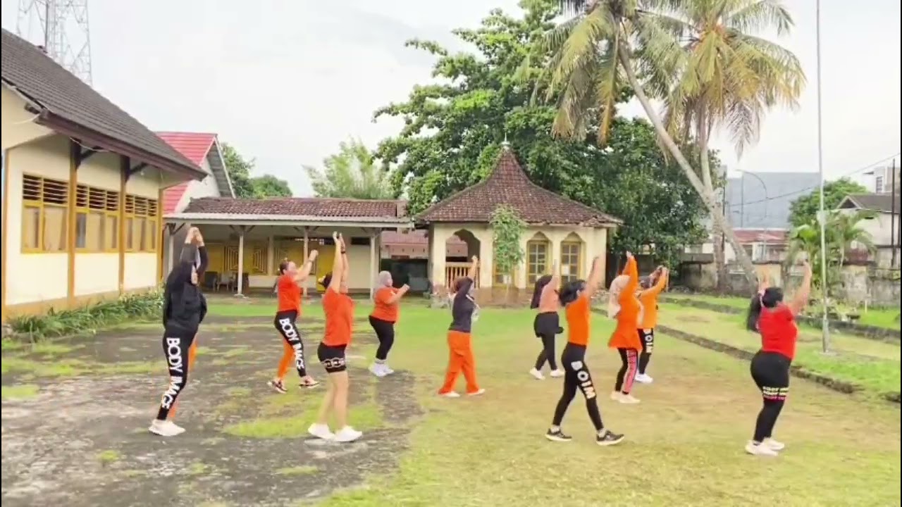 Senam sore Aerobic LOPELOPE WORKOUT 🔥