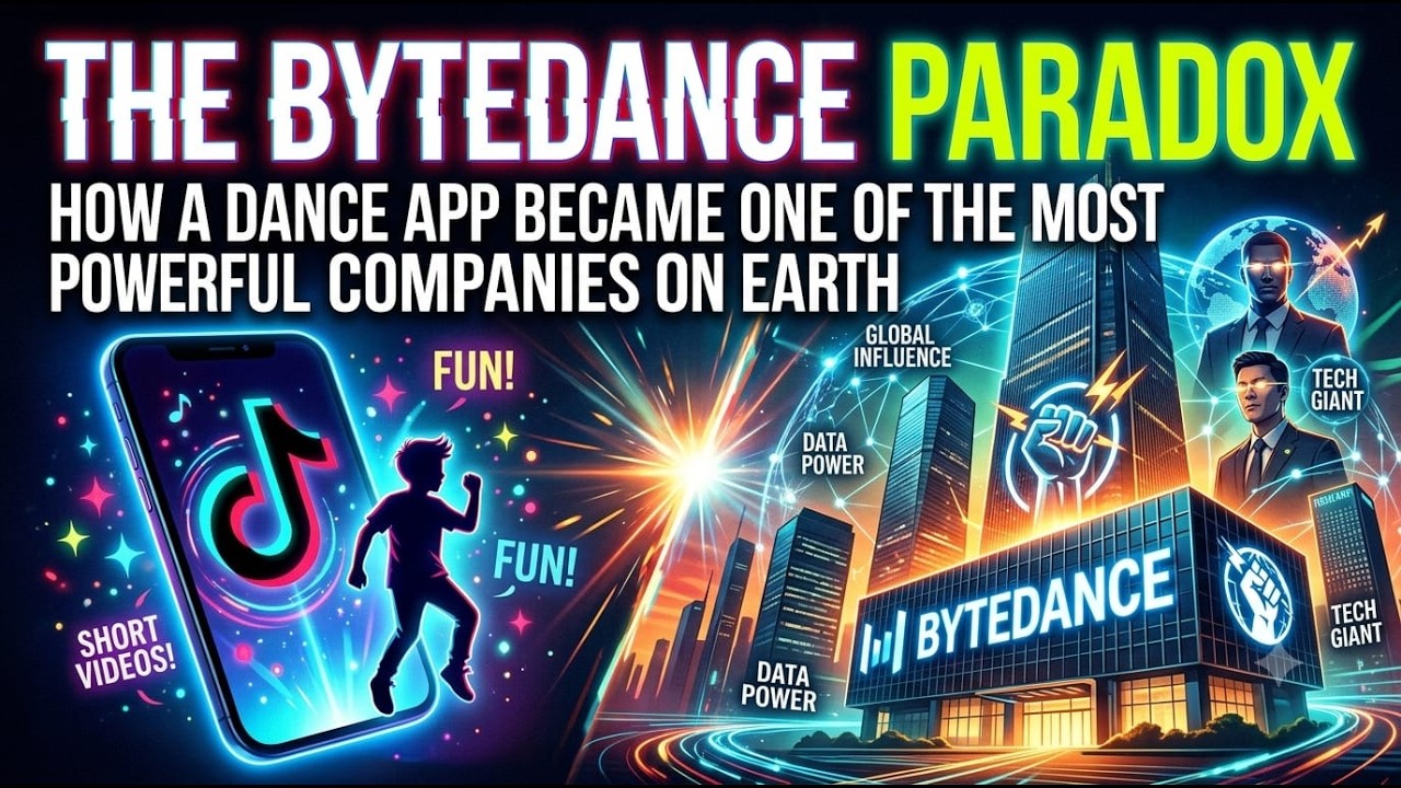 THE BYTE DANCE PARADOX: How A Dance App Became One of the Most Powerful Companies on Earth!