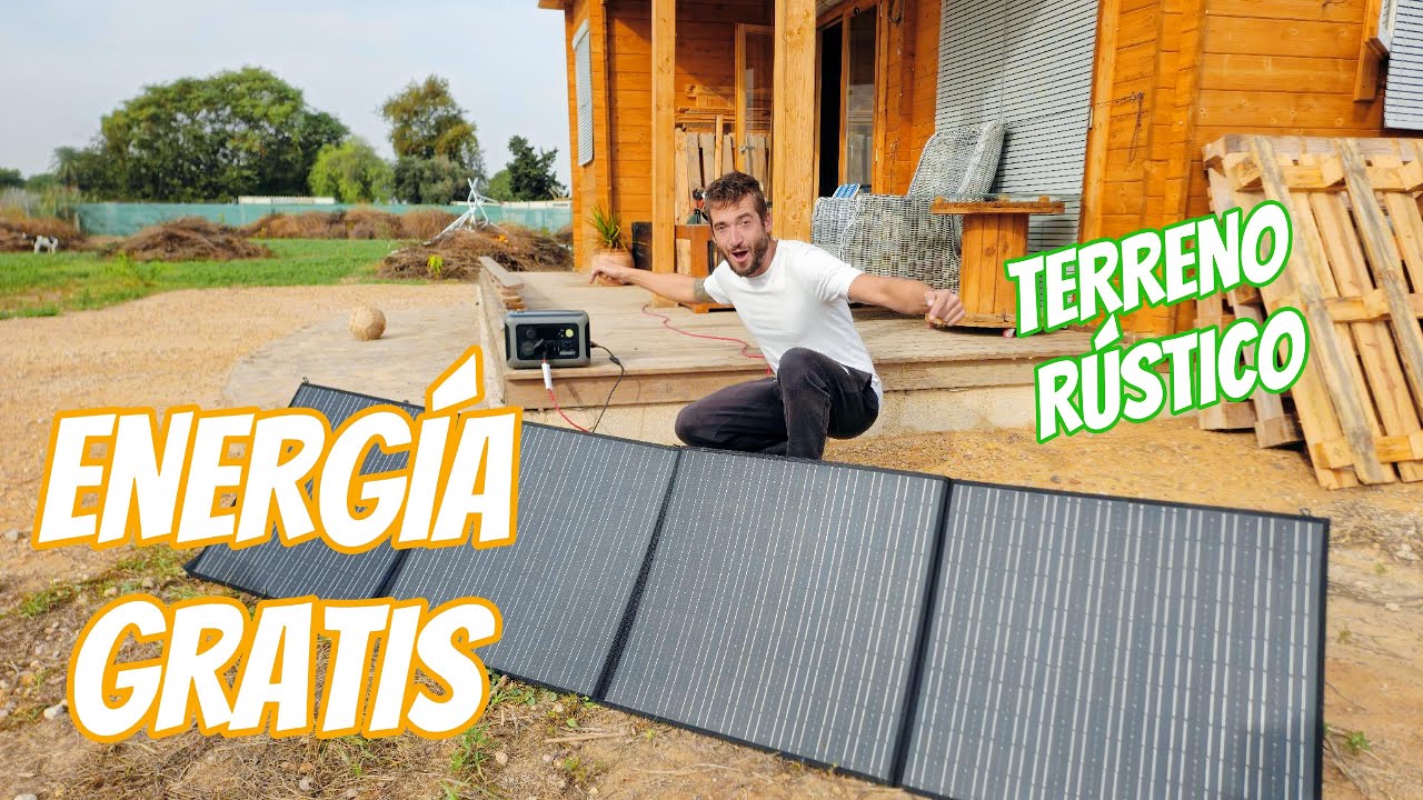 ENERGÍA GRATIS en Terreno Rústico. MI primera INDEPENDENCIA ENERGÉTICA
