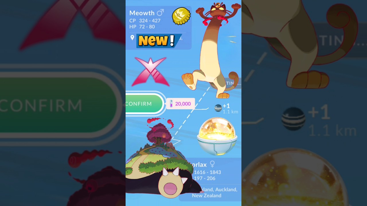 When I Got✨️Shiny Gigantamax Meowth From Trade...Pokemon Go