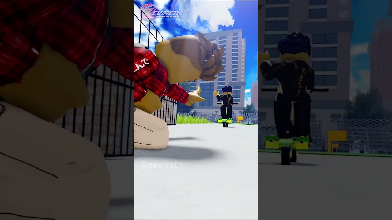 is Zeno fast!?⚡😲💀 | ODETARI - KEEP UP #roblox #robloxanimation #zevireth