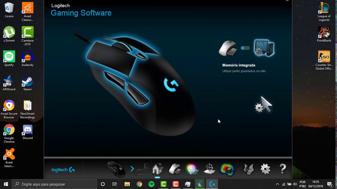RESOLVENDO PROBLEMA DE DETEC&Ccedil;&Atilde;O DE DISPOSITIVOS - LOGITECH GAMING SOFTWARE