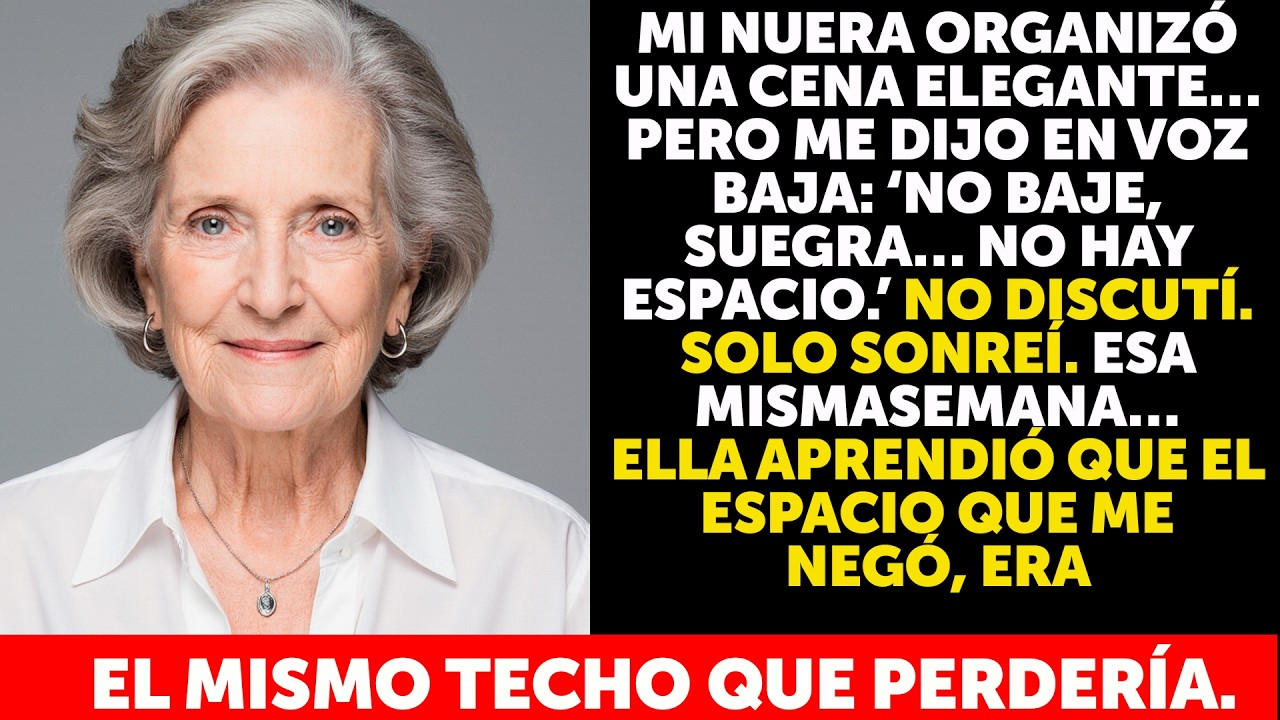 Mi nuera me negó un lugar en la cena… y días después se quedó sin techo
