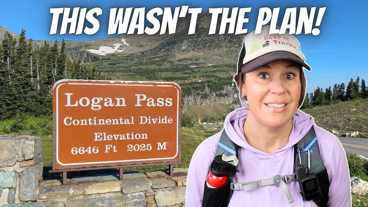 Solo Female Hiking Alone in Glacier National Park (& it DID NOT Go as Planned)