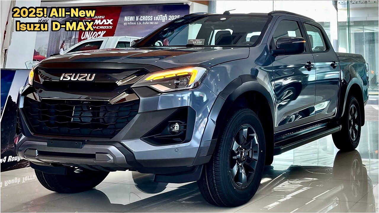 New 2025! All-New Premium ISUZU D'Max LSE 3.0TD : Full Performance Off-Roads, Interior And Exterior