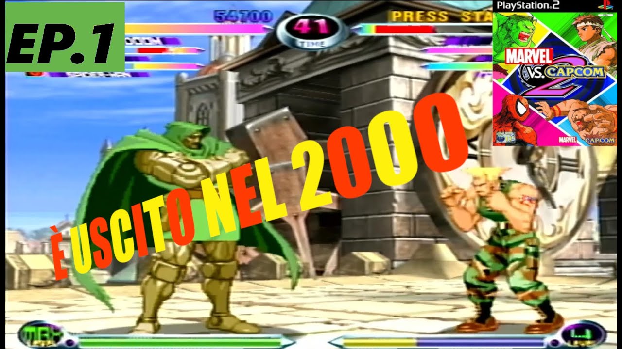 Gioco rarissimo Marvel vc Capcom 2(Gameplay/ITA)