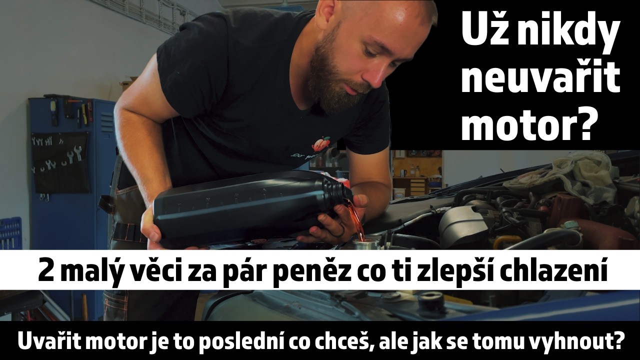 Už nikdy neuvařit motor - Testujeme novou sportovní chladící kapalinu - vyplatí se?