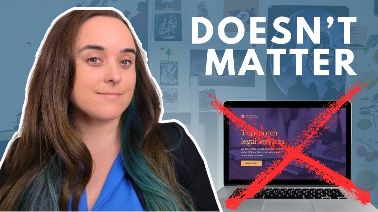 Design Doesn't Matter Without THIS | Website Conversion Strategy