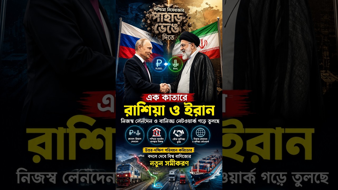 Two superpowers stand united to break the mountain of Western sanctions&mdash;Russia and Iran.