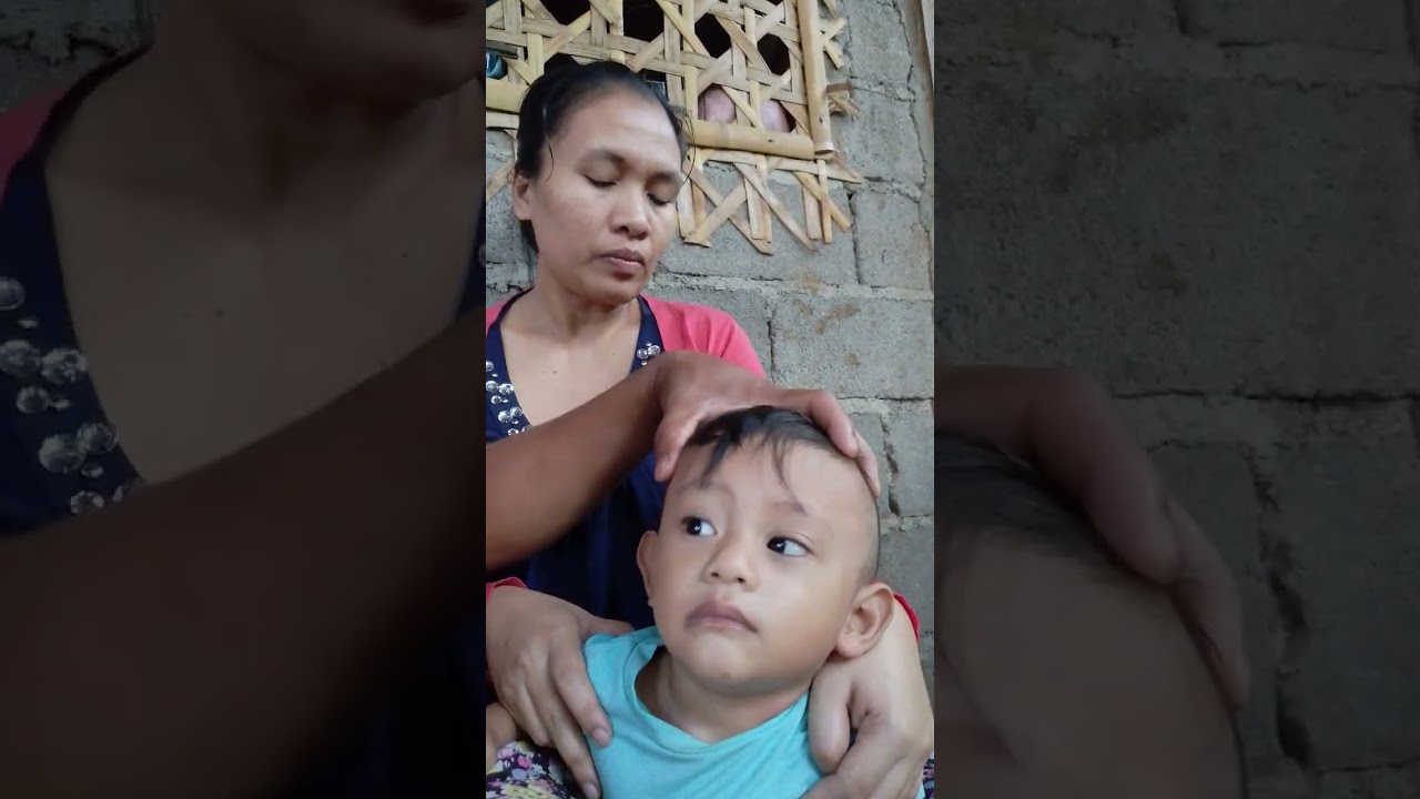 Gi opawan ang bata nga kulit!!! #papaslove #babyhaircut 