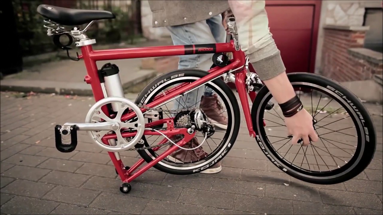 Bici pieghevole elettrica AHOOGA BIKE