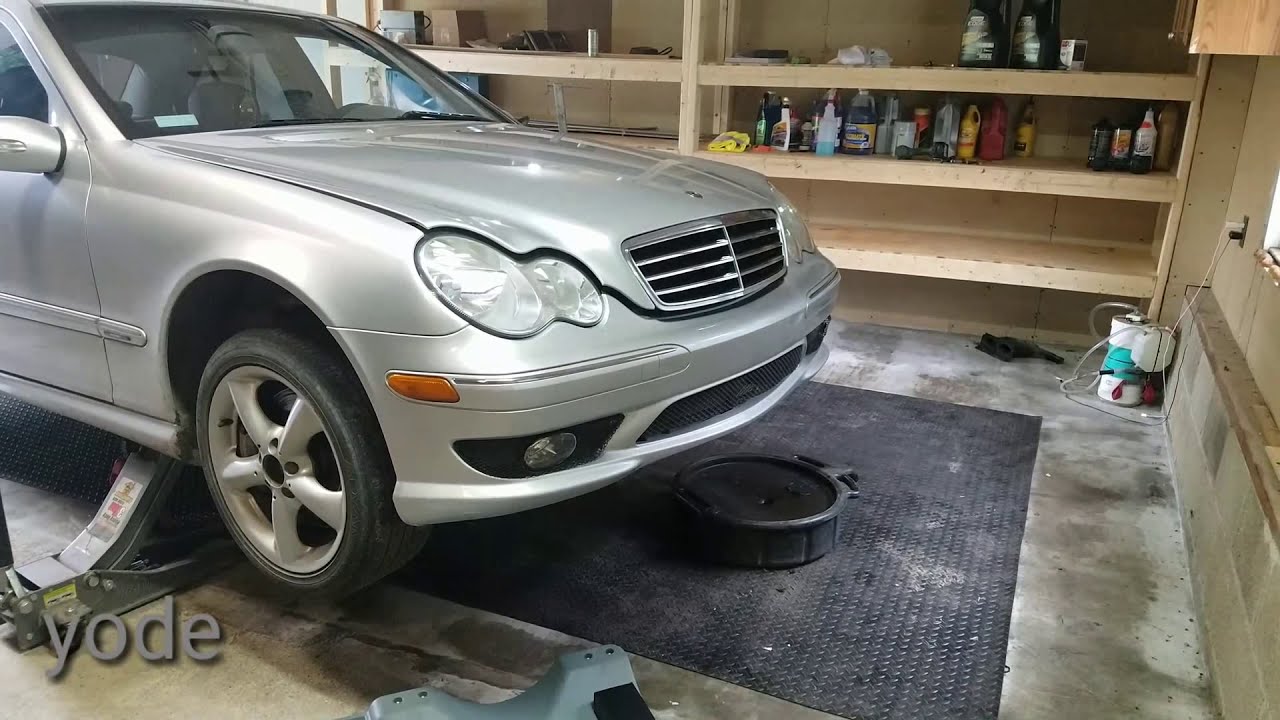 КАК ЗАМЕНИТЬ МАСЛО! ПРОСТО, МЕРСЕДЕС C230